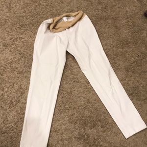 Never worn white maternity pants